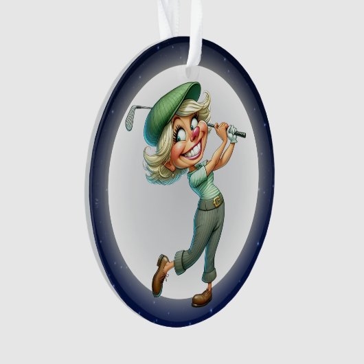 Goofy Golf Ornament (Vorderseite)