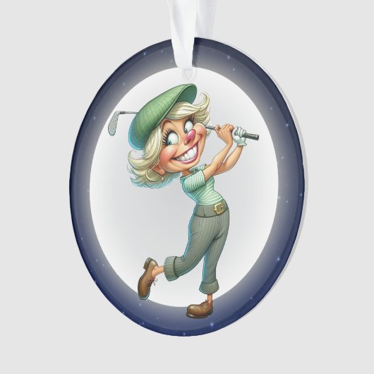 Goofy Golf Ornament (Vorderseite)