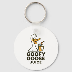 Goofy Goose Juice – Spielerei & Verrückte Designs Schlüsselanhänger