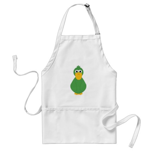 Goofy Green Duck Schürze (Vorne)