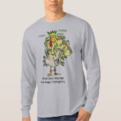 Goofy Green Turkey Gobble T Shirt (Vorderseite)