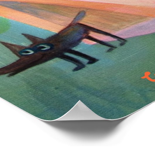 Goofy House Poster (Ecke)