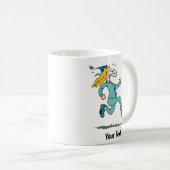 Goofy Jogger-Tasse - Benutzerdefinierbares Running Kaffeetasse (VorderseiteRechts)