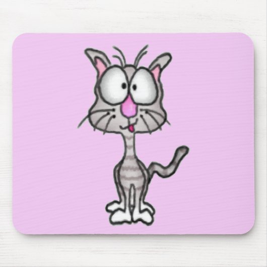 Goofy Kitty Mousepad (Vorne)