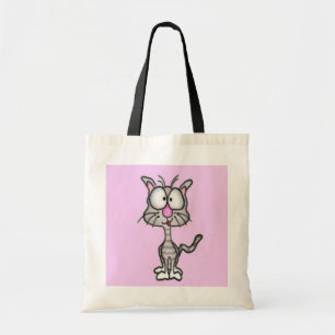 Goofy Kitty Tote Bag Tragetasche