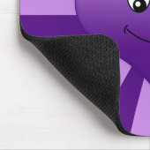 Goofy lila Herz Mousepad (Ecke)