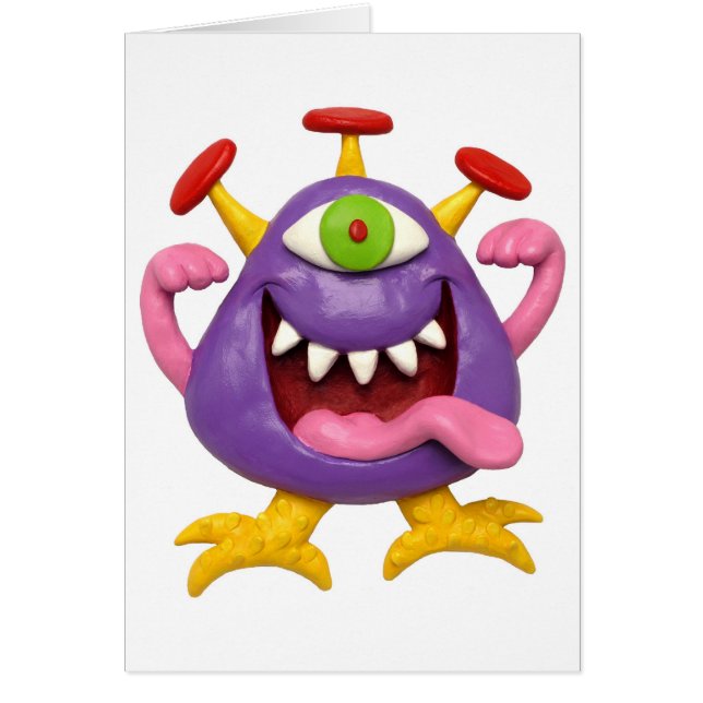 Goofy Lila Monster (Vorne)