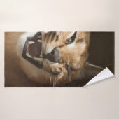 Goofy Lynx Badehandtuch (Badehandtuch)