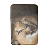 Goofy Lynx Badematte (Vorderseite Vertikal)