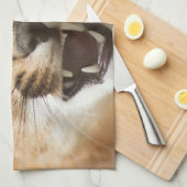 Goofy Lynx Geschirrtuch (Viertel Falte)