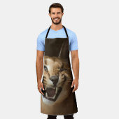 Goofy Lynx Schürze (Getragen)