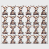 Goofy Moose Geschenkpapier (Flach)