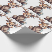 Goofy Moose Geschenkpapier (Ecke)