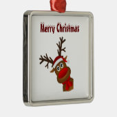 **GOOFY NOCH LOVABLE REINDEER** CHRISTMAS ORNANATI ORNAMENT AUS METALL (Rechts)