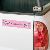 Goofy Pig lächelnd Thunder_Cove Autoaufkleber (Auf Lkw)