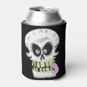 goofy skull skeleton face dosenkühler (Kanne Vorderseite)