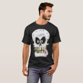 goofy skull skeleton face T-Shirt (Vorne ganz)