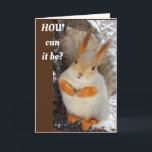 GOOFY SQUIRREL SAYS HAPPY **50th* Karte<br><div class="desc">HOPE THAT YOUR BIRTHDAY ***IS VERY HAPPY SAYS SQUIRREL WHO IS SHOCKED AT YOUR AGE*** WHICH YOU CAN CHANGE IN SECOND AS KNOW YOU und THANKS FOR STOPPING BY 1 OF MY 8 STORES!!!</div>