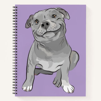 Goofy Staffy Deluxe Notepad - anpassbar Notizblock