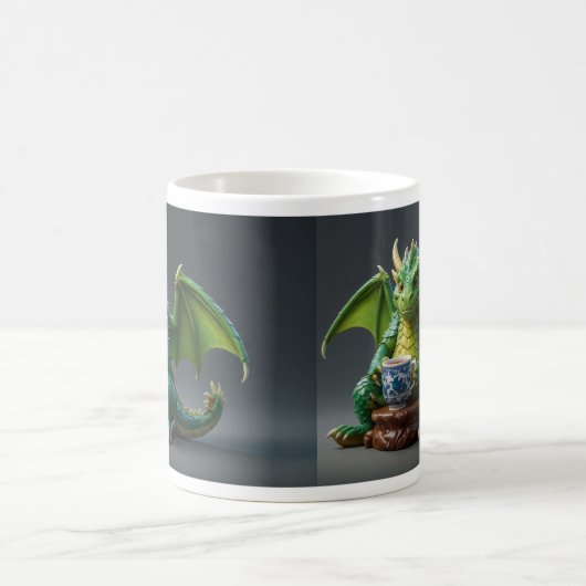 Goofy Welsh Dragon Drinking Tee Kaffeetasse (Mittel)