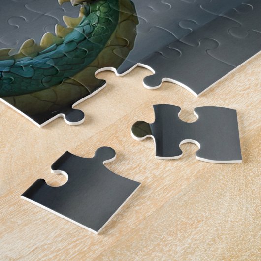 Goofy Welsh Dragon Drinking Tee Puzzle (Seite)