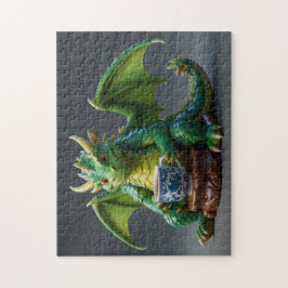 Goofy Welsh Dragon Drinking Tee Puzzle