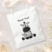 Goofy Zebra Vielen Dank Geschenktütchen (Ausgeschnitten)