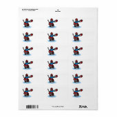 Google Adressaufkleber (Vorne)