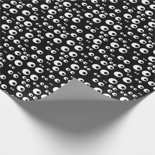 Google-Augen Geschenkpapier (Ecke)