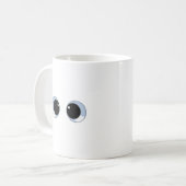google Augen Kaffeetasse (Vorderseite Links)