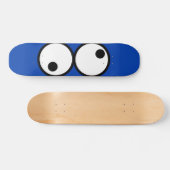 GOOGLE-AUGEN ® Monster-Fernlastfahrer Skateboard (Horizontal)