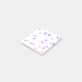 Google Augen zeichnend einfach albern und lustig Post-it Klebezettel (angewinkelt)