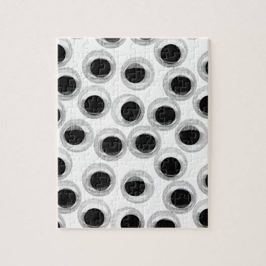 Google-Augenmuster - transparenter Hintergrund Puzzle (Vertikal)