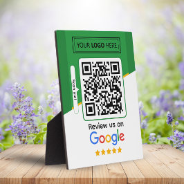 Google-Bewertungen | Business Review Link QR Code Fotoplatte