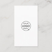 Google-Bewertungen | Business Review Link QR Code Visitenkarte (Rückseite)