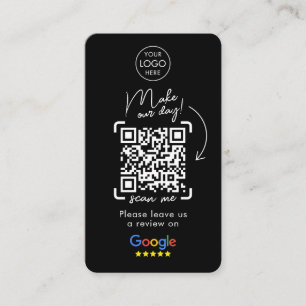 Google-Bewertungen   Business Review   QR Code Bus Visitenkarte