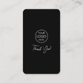 Google-Bewertungen | Business Review | QR Code Bus Visitenkarte (Rückseite)