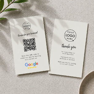 Google-Bewertungen   Business Review Us Gray QR Co Visitenkarte