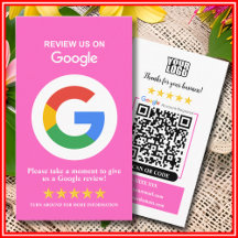 Google-Bewertungen | Business Review Us Pink QR Co