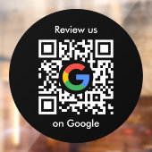 Google Bewertungen Fensteraufkleber | QR-Code Viny (Blatt 2)