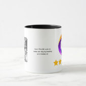 Google Bewertungen Tischschild | QR-Code-Podest Tasse (Zentrum)