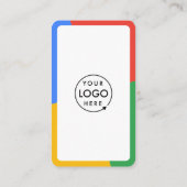 Google Bewertungen Visitenkarte | QR-Code Bewertun (Rückseite)