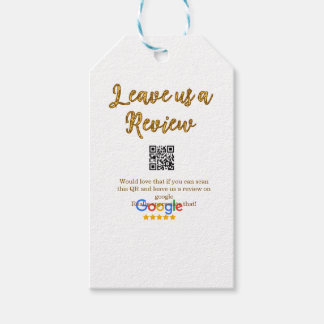 Google Bewertungs-Logo Scan QR Bewertung Geschenkanhänger