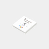 Google Bewertungs-Logo Scan QR Bewertung Post-it Klebezettel (angewinkelt)