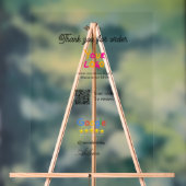 Google Bewertungs-Logo Website QR-Code scannen Acrylschild (Neutral)