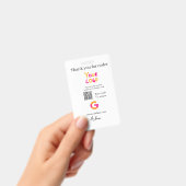 Google Bewertungs-Logo Website QR-Code scannen Ausweis (Handheld)