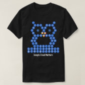 Google Cloud Platform Elemente auf schwarz T-Shirt (Design vorne)