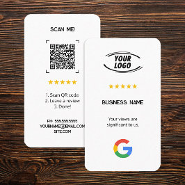 Google Custom Review Cards Visitenkarte
