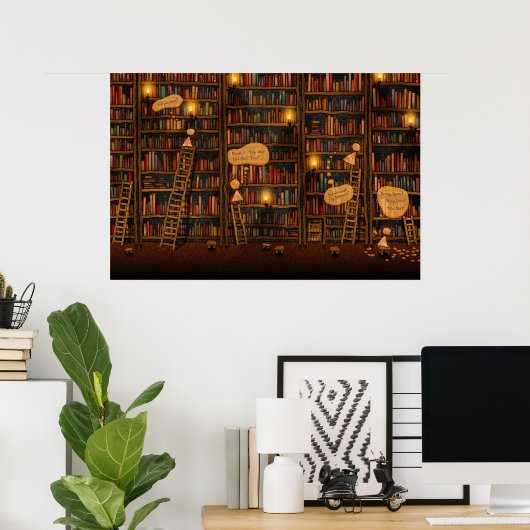 Google Data Center Poster (Heimbüro)