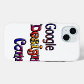 Google-Design Case-Mate iPhone Hülle (Rückseite (Horizontal))